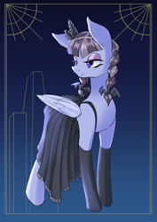 Size: 2895x4092 | Tagged: safe, artist:hauntedtuba, inky rose, earth pony, pony, art pack:nuclear neighs and deco days, female, mare