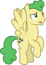 Size: 9537x13477 | Tagged: safe, artist:starryshineviolet, imported from derpibooru, part of a set, huckleberry, pegasus, pony, school raze, absurd resolution, flying, friendship student, male, sad, shocked, shocked expression, simple background, solo, stallion, transparent background, vector