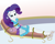 Size: 2500x2000 | Tagged: safe, artist:nie-martw-sie-o-mnie, imported from derpibooru, rarity, human, equestria girls, bathrobe, bondage, clothes, equestria girls: spa special treatment, feather, feet, female, femsub, foot tickling, rarisub, robe, rope, rope bondage, spa, submissive, tickling, tied down