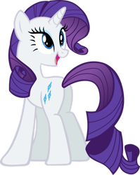 Size: 900x1129 | Tagged: safe, artist:cthulhuandyou, imported from derpibooru, rarity, pony, unicorn, female, horn, mare, open mouth, simple background, solo, transparent background, vector