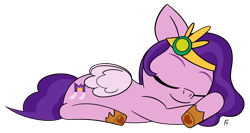 Size: 3237x1727 | Tagged: safe, artist:frownfactory, imported from derpibooru, pipp petals, pegasus, pony, adorapipp, atg 2024, cute, eyes closed, female, g5, mare, newbie artist training grounds, simple background, sleeping, solo, transparent background