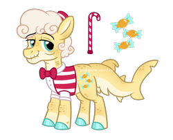 Size: 2600x2100 | Tagged: safe, artist:pink-pone, imported from derpibooru, oc, oc:lemon drops, original species, shark, shark pony, clothes, male, shirt, simple background, solo, transparent background