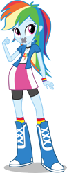 Size: 3500x9016 | Tagged: safe, imported from derpibooru, rainbow dash, equestria girls, abuse, gag, help me, tape, tape gag