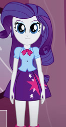 Size: 490x936 | Tagged: safe, artist:qbert2kcat, imported from derpibooru, rarity, equestria girls, solo