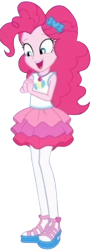 Size: 918x2520 | Tagged: safe, edit, edited screencap, editor:homersimpson1983, imported from derpibooru, screencap, pinkie pie, human, equestria girls, background removed, female, not a vector, simple background, solo, transparent background