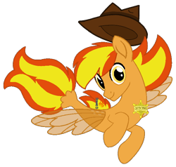 Size: 656x625 | Tagged: safe, artist:noi kincade, imported from derpibooru, oc, oc only, oc:firey ratchet, pegasus, sea pony, seapony (g4), badge, cute, dorsal fin, fedora, fin, fin wings, fins, fish tail, flowing mane, flowing tail, hat, looking at you, male, scales, seaponified, simple background, smiling, smiling at you, solo, species swap, spread wings, stallion, swimming, tail, transparent background, wings