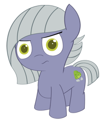 Size: 2945x3466 | Tagged: safe, artist:izzy64, imported from derpibooru, limestone pie, earth pony, pony, female, filly, foal, simple background, solo, transparent background, younger