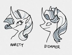 Size: 1375x1047 | Tagged: safe, artist:disaterror, imported from derpibooru, rarity, starlight glimmer, pony, unicorn, duo, duo female, female, horn, mare