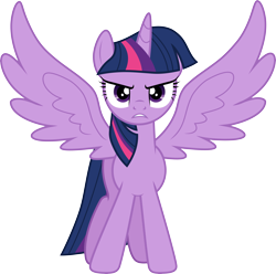 Size: 7000x6950 | Tagged: safe, artist:twilirity, imported from derpibooru, twilight sparkle, alicorn, pony, .svg available, absurd resolution, solo, spread wings, twilight sparkle (alicorn), vector, wings