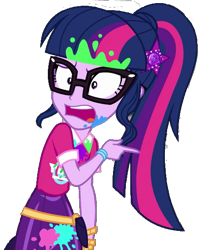 Size: 449x563 | Tagged: safe, artist:marcoequestrian98, edit, edited screencap, imported from derpibooru, screencap, sci-twi, twilight sparkle, human, equestria girls, background removed, equestria girls specials, female, my little pony equestria girls: sunset's backstage pass, not a vector, open mouth, simple background, solo, transparent background