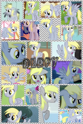 Size: 1024x1536 | Tagged: safe, artist:princessemerald7, imported from derpibooru, berry punch, berryshine, derpy hooves, fluttershy, lemon hearts, lightning bolt, mayor mare, minuette, parasol, rainbow dash, white lightning, pegasus, pony, feeling pinkie keen, friendship is magic, rainbow falls, season 1, season 2, season 4, the last roundup, collage, female, mare