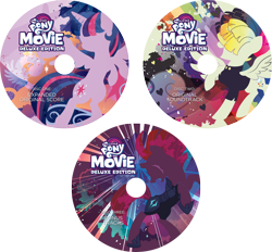 Size: 4550x4228 | Tagged: safe, imported from derpibooru, songbird serenade, tempest shadow, twilight sparkle, my little pony: the movie, abstract, cd, concept art, daniel ingram, sia (singer), soundtrack