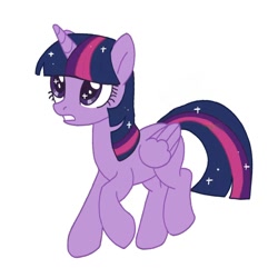 Size: 1080x1080 | Tagged: safe, imported from derpibooru, twilight sparkle, alicorn, walking