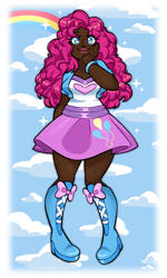 Size: 640x1066 | Tagged: safe, imported from ponybooru, pinkie pie, human, humanized, solo