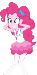 Size: 351x710 | Tagged: safe, artist:blockslikepl, edit, edited screencap, imported from derpibooru, screencap, pinkie pie, human, equestria girls, background removed, female, not a vector, solo