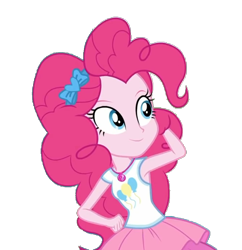 Size: 1002x1035 | Tagged: safe, artist:blockslikepl, imported from derpibooru, pinkie pie, human, equestria girls, female, simple background, solo, transparent background