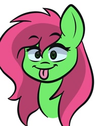 Size: 720x960 | Tagged: safe, artist:doodle-hooves, oc, oc only, pony, female, mare, mlem, silly, tongue out