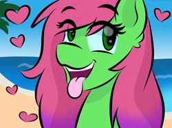 Size: 2048x1535 | Tagged: safe, artist:doodle-hooves, oc, oc only, pony, female, mare, tongue out