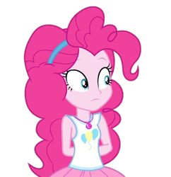 Size: 1442x1492 | Tagged: safe, artist:blockslikepl, edit, edited screencap, imported from derpibooru, screencap, pinkie pie, human, equestria girls, background removed, female, simple background, solo, transparent background