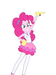 Size: 1116x1492 | Tagged: safe, artist:blockslikepl, edit, edited screencap, imported from derpibooru, screencap, pinkie pie, human, equestria girls, background removed, female, oven mitts, simple background, solo, transparent background