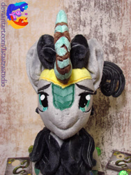 Size: 2115x2815 | Tagged: safe, artist:1stastrastudio, imported from derpibooru, kirin, irl, kirin-ified, loki, photo, plushie, solo, species swap