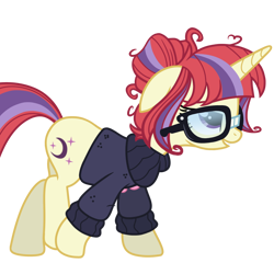 Size: 1280x1280 | Tagged: safe, artist:scienset, edit, edited screencap, imported from derpibooru, screencap, moondancer, pony, the last problem, redesign, simple background, solo, transparent background