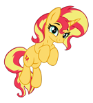 Size: 898x1000 | Tagged: safe, artist:benpictures1, artist:joakaha, edit, imported from ponybooru, sunset shimmer, pony, unicorn, cute, female, looking at you, mare, shimmerbetes, simple background, solo, transparent background, vector