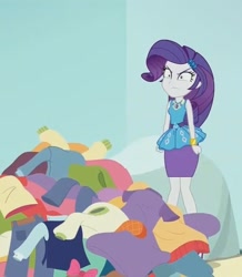 Size: 627x720 | Tagged: safe, imported from derpibooru, screencap, rarity, human, equestria girls, clothes, equestria girls specials, female, geode of shielding, magical geodes, my little pony equestria girls: rollercoaster of friendship, rarity peplum dress, solo
