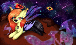 Size: 13780x8268 | Tagged: safe, imported from derpibooru, oc, bat pony, bat pony oc, bat wings, space, wings