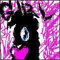 Size: 120x120 | Tagged: safe, artist:y122n20497166, imported from derpibooru, pinkie pie, earth pony, pony, digital art, female, heart, icon, mare, music at source, pixel art, solo