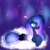 Size: 3000x3000 | Tagged: safe, artist:boneappleteeth, princess luna, alicorn, pony, both cutie marks, cloud, ethereal mane, featured image, female, horn, mare, night, on a cloud, solo, starry mane, stars