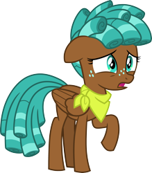 Size: 3000x3418 | Tagged: safe, artist:cloudy glow, imported from derpibooru, spur, pegasus, pony, .ai available, female, filly, foal, simple background, solo, teenager, transparent background, vector