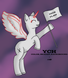 Size: 1440x1656 | Tagged: safe, artist:thomas.senko, imported from derpibooru, oc, alicorn, earth pony, pegasus, pony, unicorn, commission, female, horn, male, mare, pride, pride flag, pride month, stallion, ych result