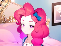 Size: 1744x1312 | Tagged: safe, imported from derpibooru, pinkie pie, human, equestria girls, ai content, ai generated, female, prompter:creati2024, solo