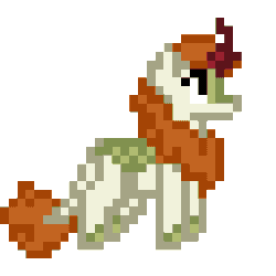 Size: 256x256 | Tagged: safe, artist:cupute, imported from derpibooru, autumn blaze, kirin, animated, commission, digital art, gif, pixel animation, pixel art, png, simple background, solo, transparent background, ych result