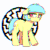 Size: 980x980 | Tagged: safe, artist:thebatfang, edit, imported from twibooru, oc, oc only, oc:soiree, earth pony, pony, altbrony, animated, black sun, blush lines, blushing, butt shake, dancing, embarrassed, fascism, fascist, frown, gif, image, mlpol, nazi, nazi symbol, sonnenrad