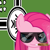 Size: 1280x1280 | Tagged: safe, editor:dpr, imported from twibooru, pinkamena diane pie, pinkie pie, pony, 4chan, fascism, flag, image, kekistan, national socialism, png