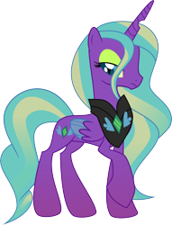 Size: 5779x7560 | Tagged: safe, artist:shootingstarsentry, imported from derpibooru, oc, oc only, alicorn, pony, absurd resolution, female, mare, not opaline arcana, simple background, solo, transparent background, vector