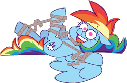 Size: 969x636 | Tagged: safe, artist:threetwotwo32232, imported from derpibooru, rainbow dash, pegasus, pony, atg 2024, bondage, female, looking at you, mare, newbie artist training grounds, rope, rope bondage, simple background, solo, tied up, transparent background
