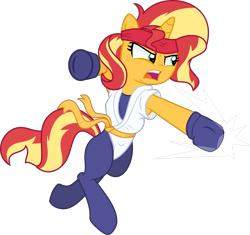 Size: 5000x4690 | Tagged: safe, artist:moliminous, sunset shimmer, pony, clothes, female, mare