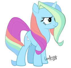 Size: 1519x1445 | Tagged: safe, artist:leaficun3, imported from derpibooru, oc, oc only, oc:rainbow falls, pony, unicorn, female, horn, mare, simple background, solo, transparent background