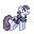 Size: 32x32 | Tagged: safe, artist:cupute, imported from derpibooru, earth pony, pony, animated, background pony, braid, clothed ponies, clothes, commission, cute, digital art, gif, gif for breezies, goth, picture for breezies, pixel animation, pixel art, png, simple background, solo, transparent background, ych result