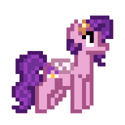 Size: 256x256 | Tagged: safe, artist:cupute, imported from derpibooru, pipp petals, pegasus, pony, animated, background pony, colored wings, commission, cute, digital art, g5, gif, pixel animation, pixel art, png, simple background, solo, transparent background, white wings, wings, ych result