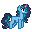 Size: 32x32 | Tagged: safe, artist:cupute, imported from derpibooru, pony, animated, background pony, colored horn, commission, curly mane, curly tail, cute, digital art, eyelashes, female, g5, gif, gif for breezies, hair over eyes, horn, impossibly long tail, long mane, misty brightdawn, mistybetes, picture for breezies, pixel animation, pixel art, png, simple background, solo, tail, transparent background, ych result