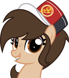 Size: 5000x5606 | Tagged: safe, artist:moliminous, oc, oc only, pony, braces, bust, female, mare
