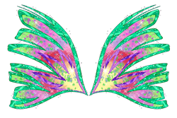Size: 3000x2000 | Tagged: safe, artist:user15432, imported from derpibooru, colored wings, fairy wings, gradient wings, green wings, minty (g4), no pony, simple background, sirenix, solo, transparent background, wings, winx club