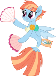 Size: 1491x2000 | Tagged: safe, artist:cloudy glow, imported from derpibooru, windy whistles, sea pony, female, simple background, solo, transparent background, vector