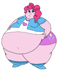 Size: 800x988 | Tagged: safe, artist:johnvi20, imported from derpibooru, pinkie pie, human, equestria girls, breasts, busty pinkie pie, fat, female, morbidly obese, obese, overweight, simple background, solo, transparent background