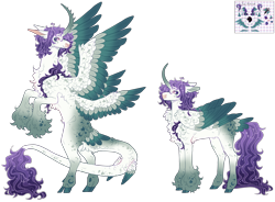 Size: 5617x4144 | Tagged: safe, artist:sleepy-nova, imported from derpibooru, oc, oc:nightingale, alicorn, seraph, seraphicorn, absurd resolution, colored wings, curved horn, horn, multicolored wings, multiple wings, simple background, solo, transparent background, wings