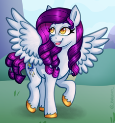 Size: 1218x1300 | Tagged: safe, artist:_rarerayy_, imported from derpibooru, oc, oc only, pegasus, pony, digital art, female, mare, solo